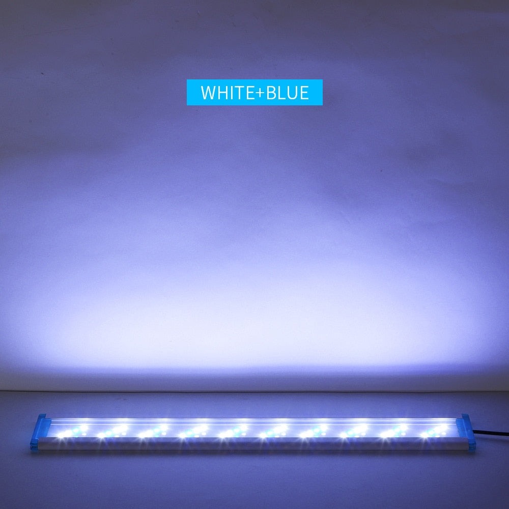 Slim Aquarium LED Light/Aquatic Plant Light 18-71CM Extensible