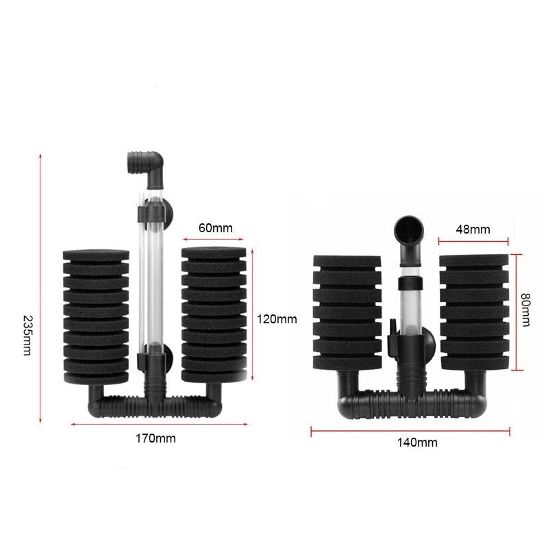 Aquarium Sponge Filter for Shrimp/Fish